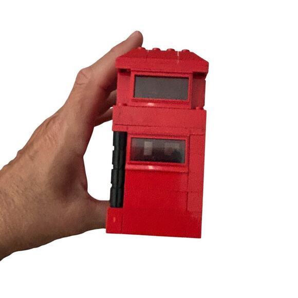 Vintage 1974 LEGO London Bus Red Original Box & Instructions – Made in Denmark - Picture 3 of 7